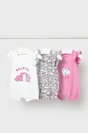 Mayoral Newborn Dětské dupačky Mayoral Newborn 3-pack