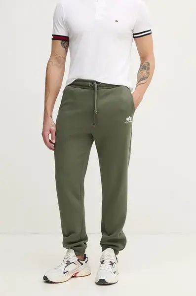 Alpha Industries tepláky pánské s bavlnou Basic