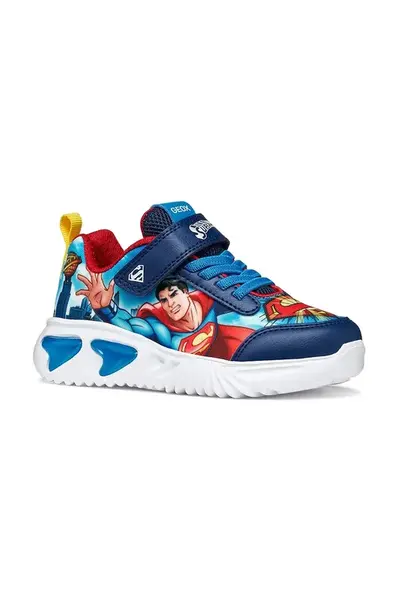 Geox  ASSISTER x Superman sneakers boty dětské