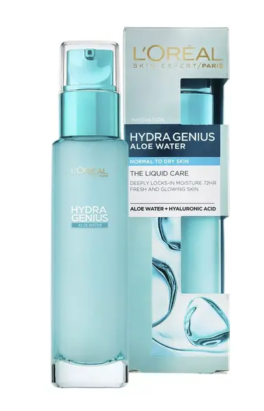 Loréal Paris Hydra Genius Water hydratační péče pro normální až suchou pleť 70 ml