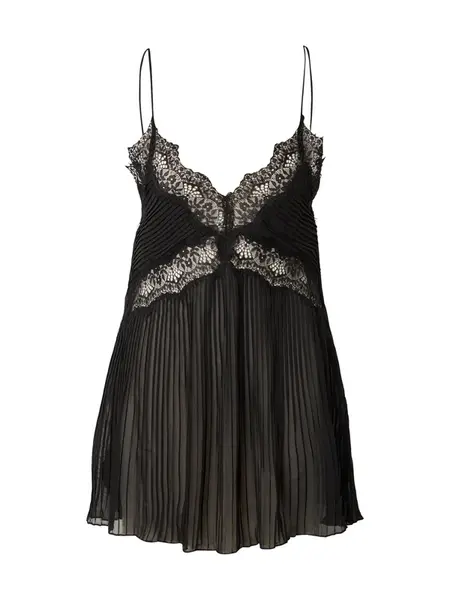 Hunkemöller Negližé 'Zaphira'  čierna