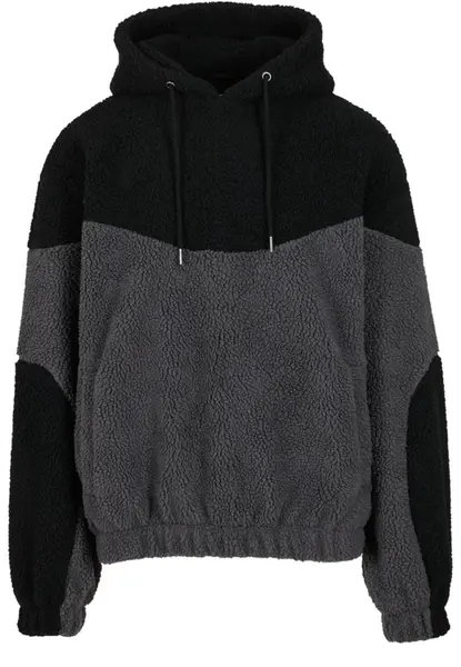 Urban Classics Sveter 'Weavy'  tmavosivá / čierna