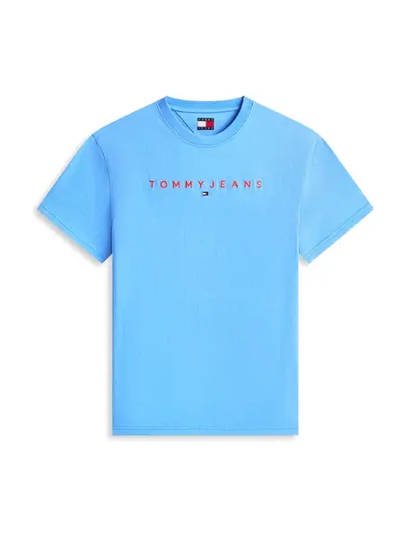 Tommy Jeans Tričko  modrá / červená