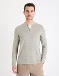 Celio Sweater henley Gelano - Men's