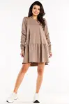 Infinite You Woman's Dress M314 Latte