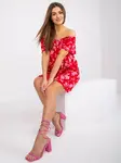 Dress-D73771M30145H-red