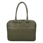 Dámká kožená business kabelka khaki - ItalY Anita