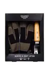 Gentlemen's Hardware Zahradnický set Gentlemen's Hardware Leather Gloves & Root Lifter 2-pack