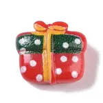 Opaque Christmas Theme Resin Cabochons