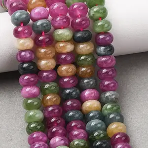 Natural White Jade Beads Strands