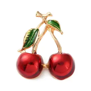 Alloy Enamel Pendant Brooches