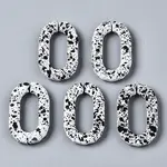 Spray Painted CCB Plastic Linking Rings