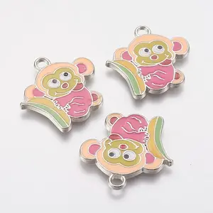 Alloy Enamel Pendants