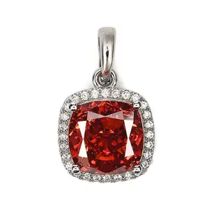 925 Sterling Silver Pave Cubic Zirconia Pendants