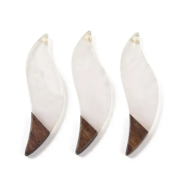 Resin & Wood Big Pendants