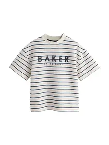Baker by Ted Baker Tričko  svetlobéžová / námornícka modrá / ružová