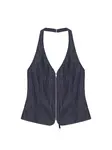 Pull&Bear Top  námornícka modrá