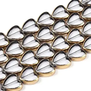 Electroplate Glass Beads Strands