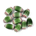 Handmade Millefiori Glass Lampwork Barrel Beads