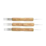 3Pcs 3 Styles Iron Crochet Hooks