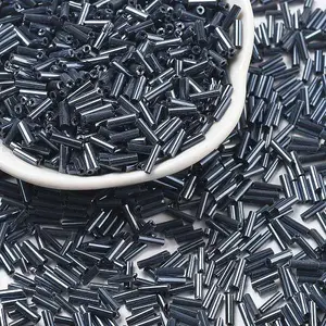 Glass Bugle Beads