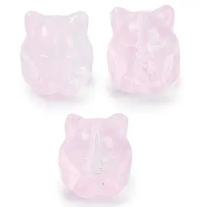 Transparent Spray Paint Glass Beads