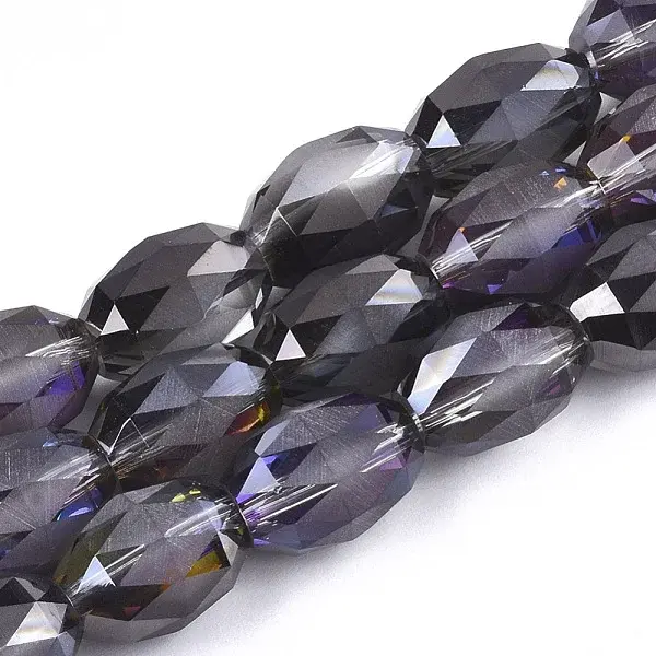 Electroplated Glass Beads Strands