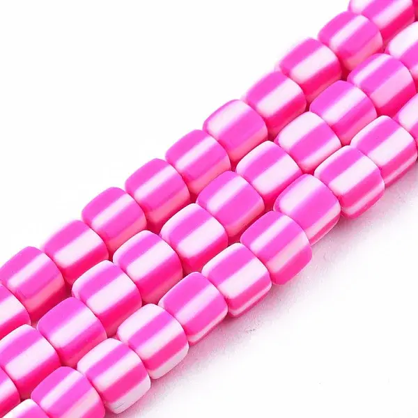 Handmade Polymer Clay Beads Strands