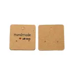 Paper Earring Display Cards