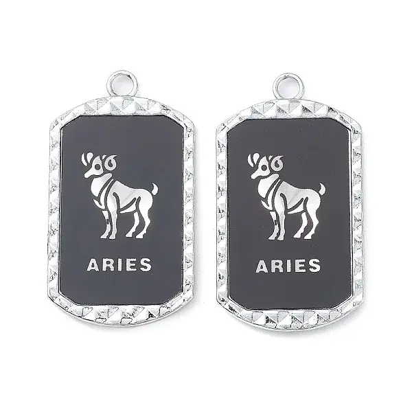 Alloy Twelve Constellations Series Big Pendants