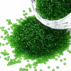 15/0 Transparent Czech Glass Seed Beads