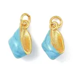 Brass Enamel Pendants