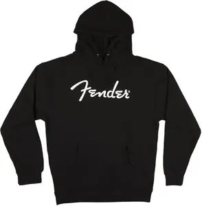Fender Logo Hoodie Black L