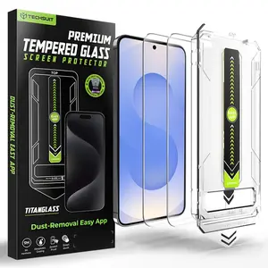 Techsuit TitanGlass CrystalHD, Samsung Galaxy S24 / S25, 2 kusy