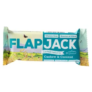 BRYNMOR Flapjack ovsený kešu-kokos bezlepkový 80 g
