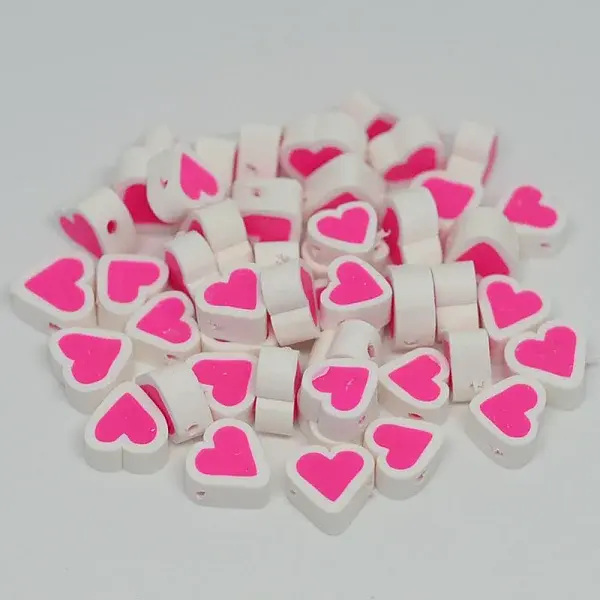 Handmade Polymer Clay Colours Beads