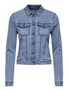 JDY Prechodná bunda 'JDYMoon'  modrá denim