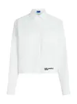 KARL LAGERFELD JEANS Blúzka  čierna / biela
