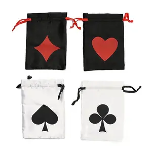 Playing Card Printed Polyester Pouches