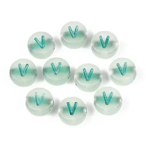 Luminous Frosted Acrylic Beads