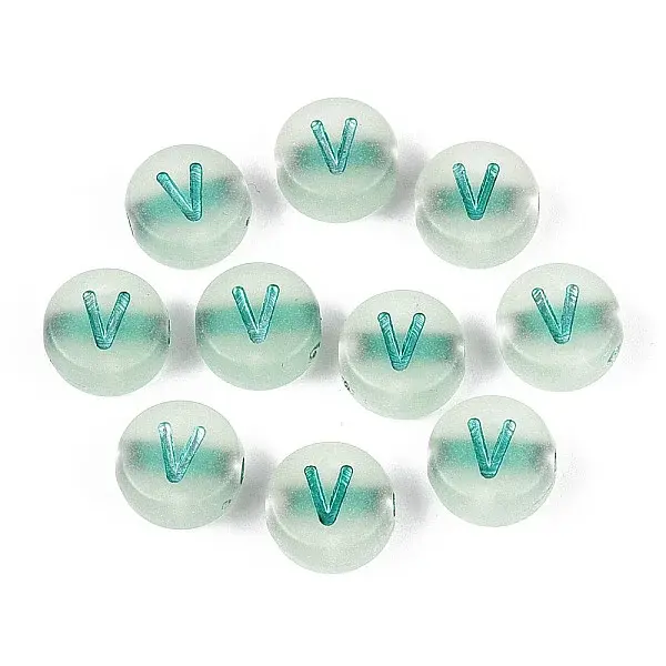 Luminous Frosted Acrylic Beads