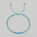 Glass Seed Braided Beaded Bracelets