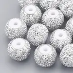 Resin Rhinestone Beads