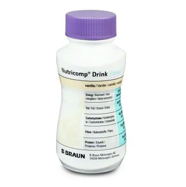NUTRICOMP Drink Renal vanilka 4 x 200 ml