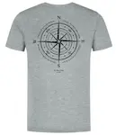 Korda tričko compass tee heather grey - m