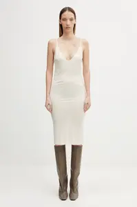 Rick Owens Lilies letní šaty z viskózy