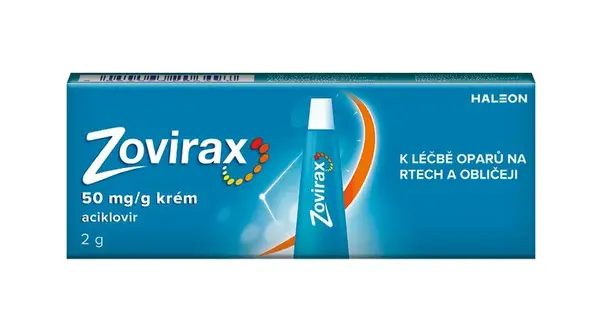 Zovirax 50 mg/g krém 2 g