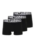 Karl Lagerfeld Boxerky  čierna / biela