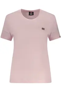 Ružové tričko s krátkym rukávom