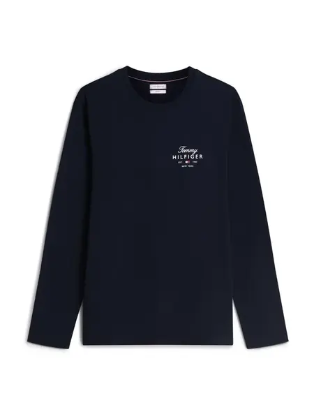 TOMMY HILFIGER Tričko  námornícka modrá / biela